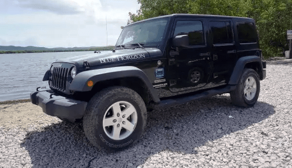 4-door Jeep Wrangler rental in Vieques, Puerto Rico
